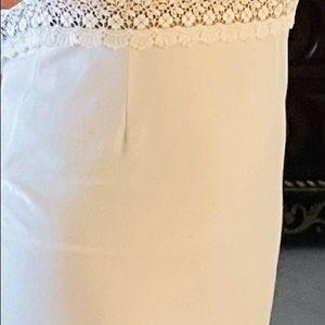 Ivanka Trump white dress -NWT- new no tag. Size 8 ( is  fit size 6)